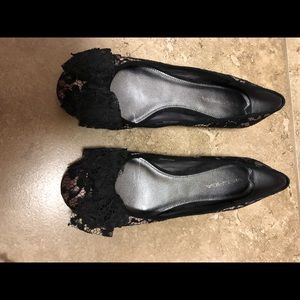 Via Spiga lace flats